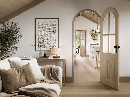 Blonde Oak Doors