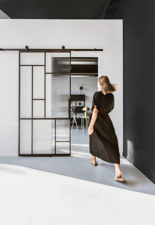 Otif Steel sliding door