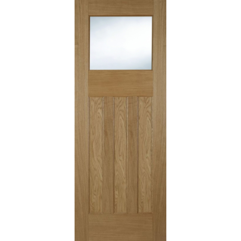1930 3 Panel 1 Light Oak Door