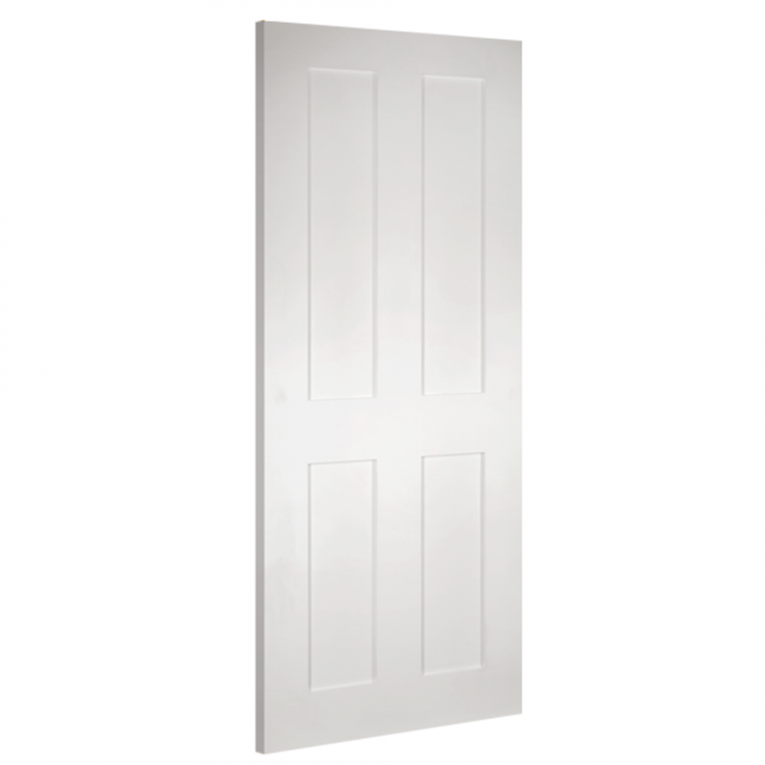 Eton White Primed Internal Door 3D