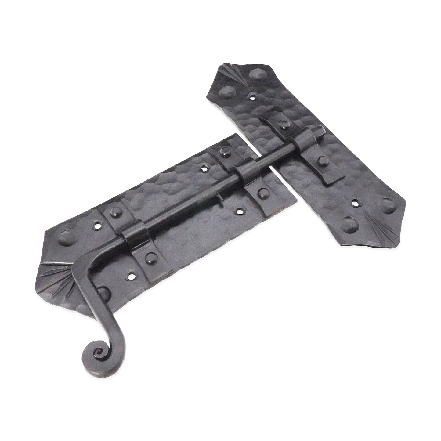 Victorian Cabinet Lock Matt Black
