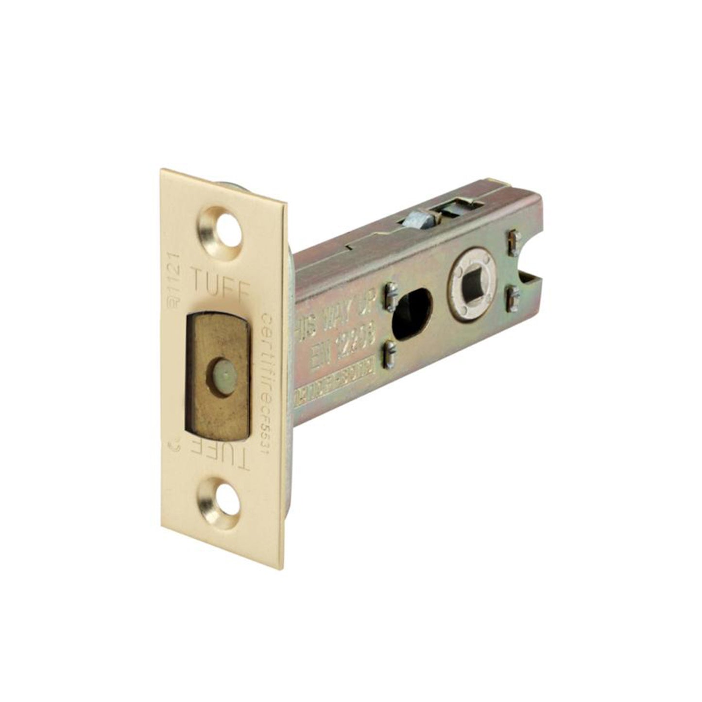 4" Tubular Dead Bolt - Satin Brass