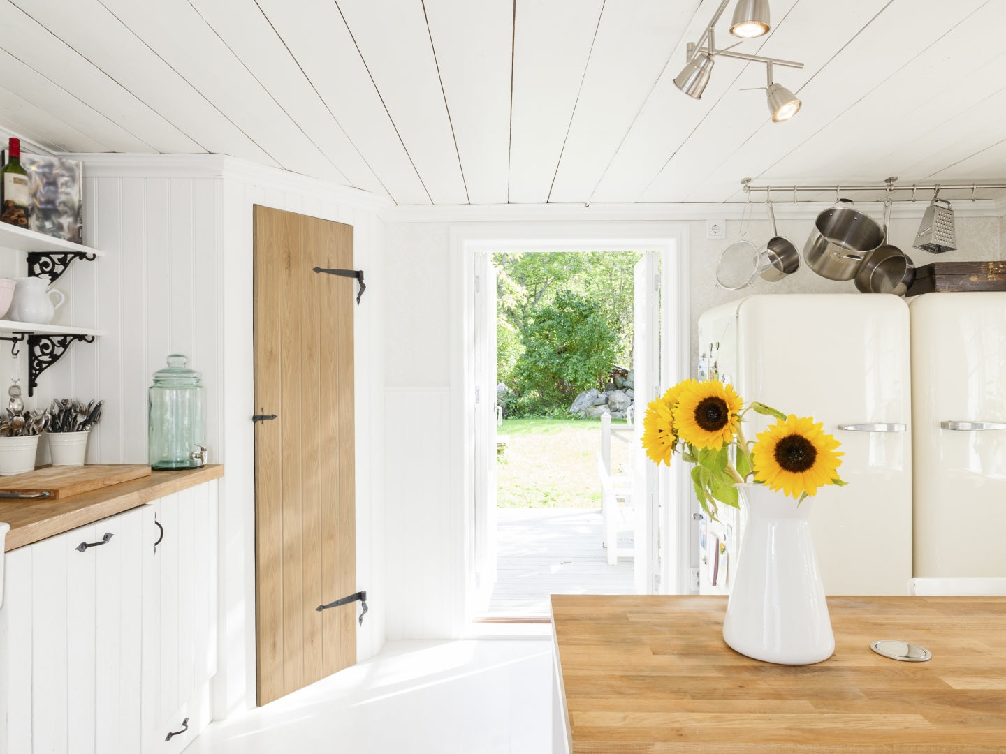 Ledged & Braced Oak Door