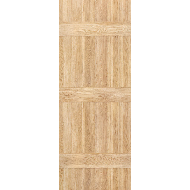 Oak Ledged Unfinished Oak