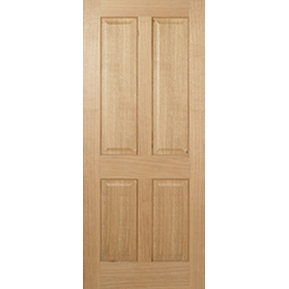Regency 4P Pre-Finished Oak Fire Door