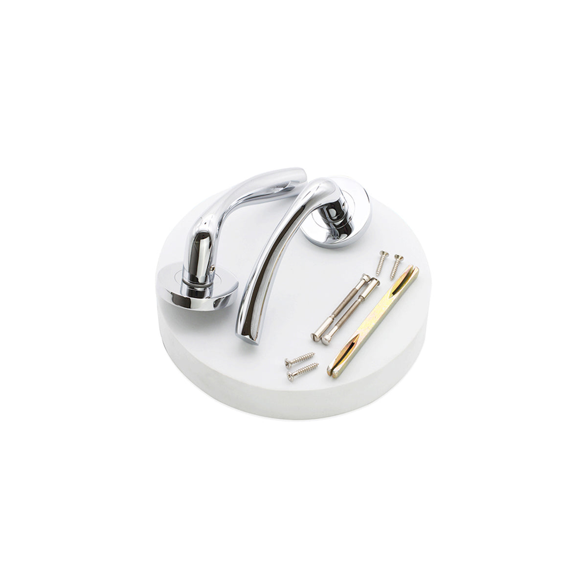 Zofie Lever Door Handle Polished Chrome
