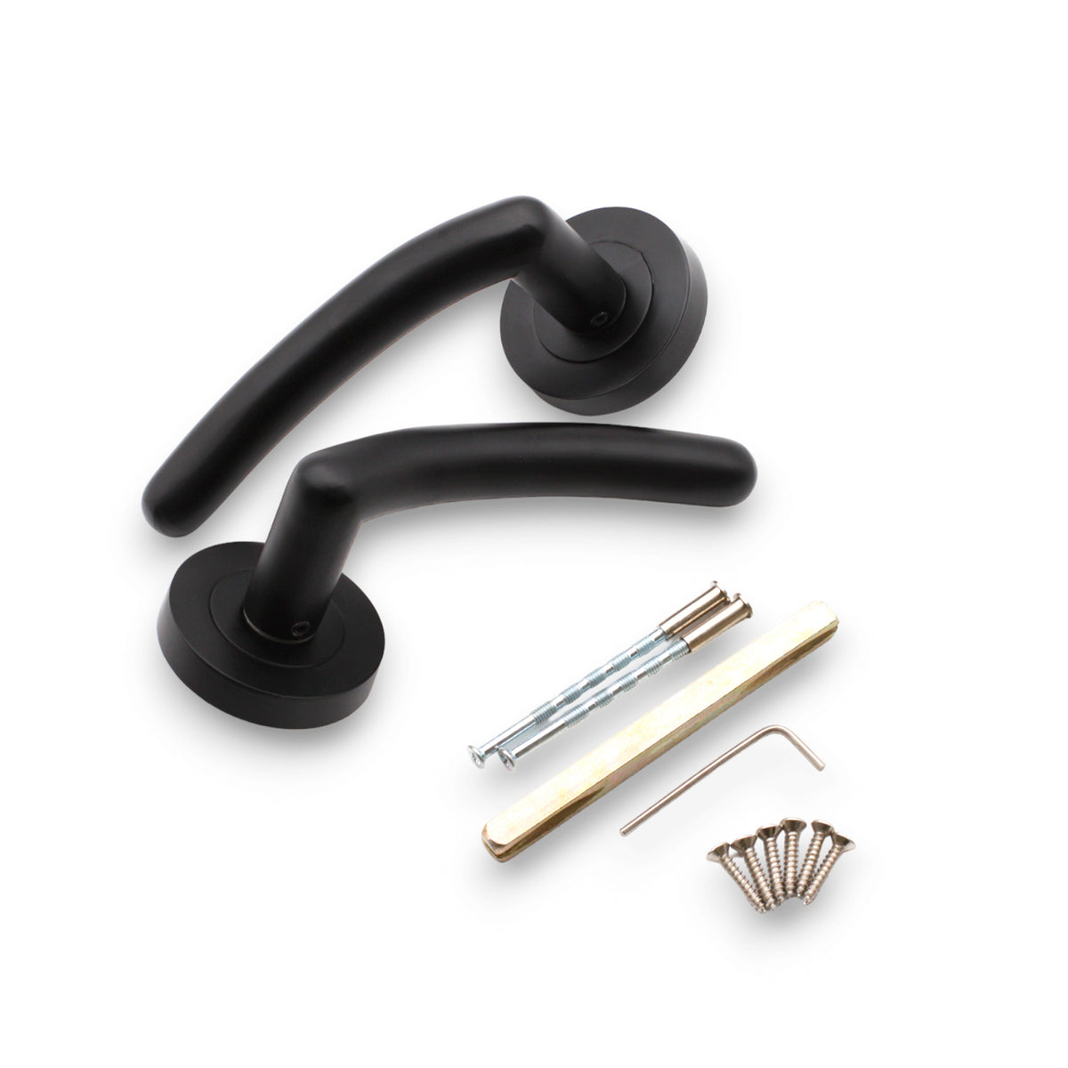 Taurus Lever Door Handle Matt Black