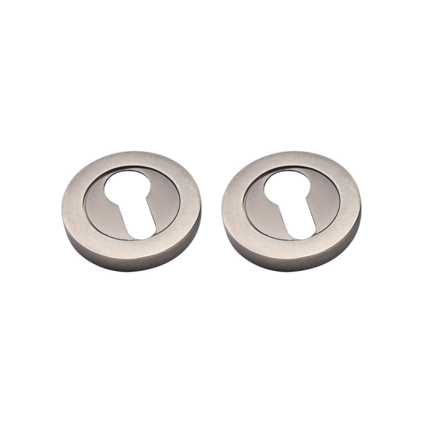 Euro Profile Escutcheon Pewter