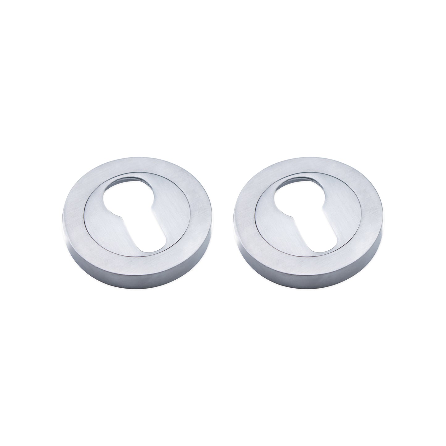 Euro Profile Escutcheon Satin Chrome