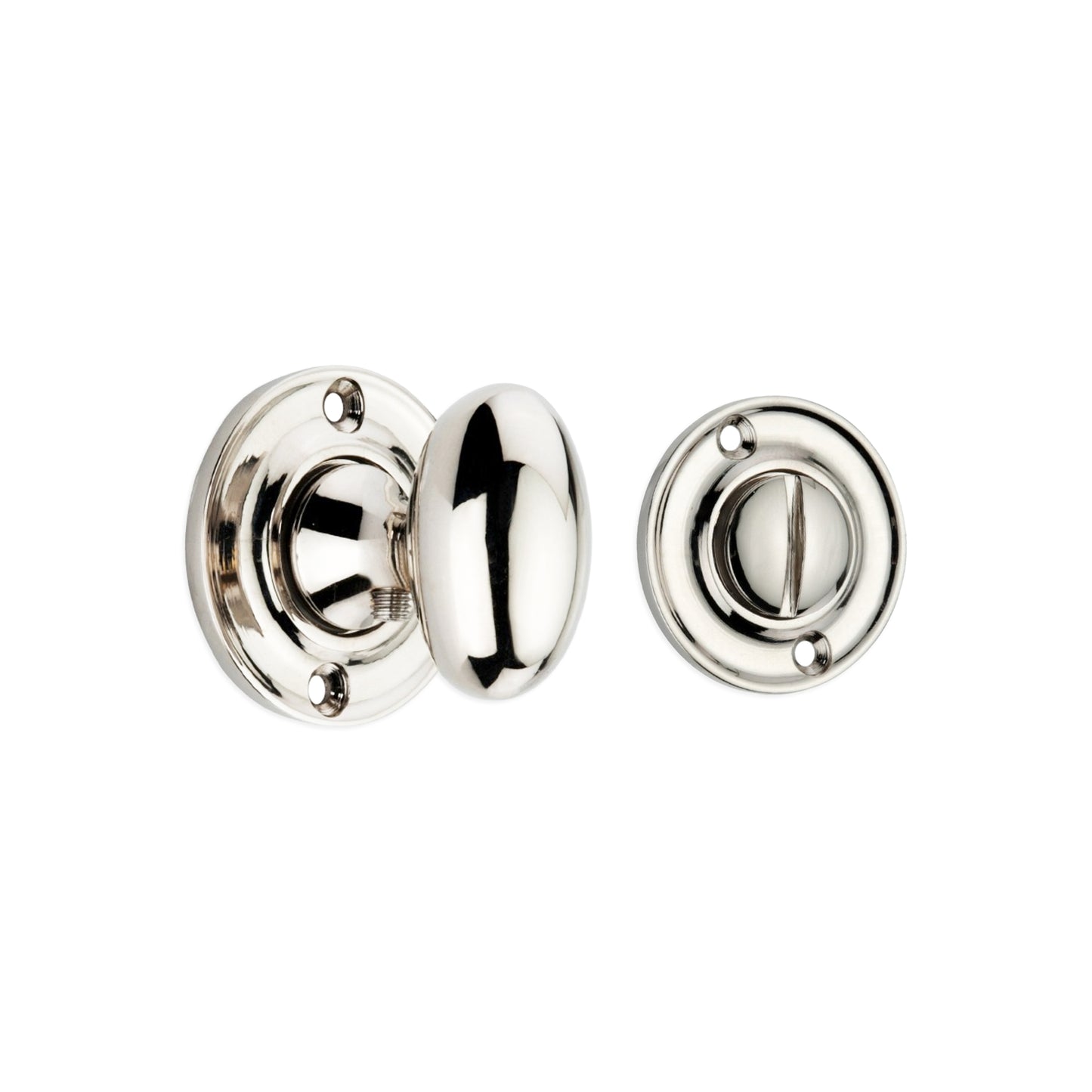 Slimline Turn & Release Polished Nickel