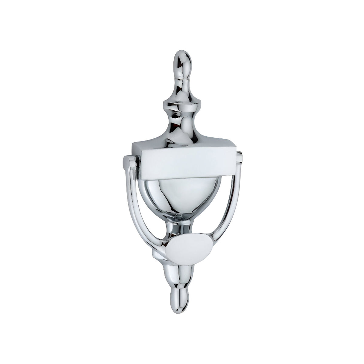Victorian Door Knocker 200mm Polished Chrome