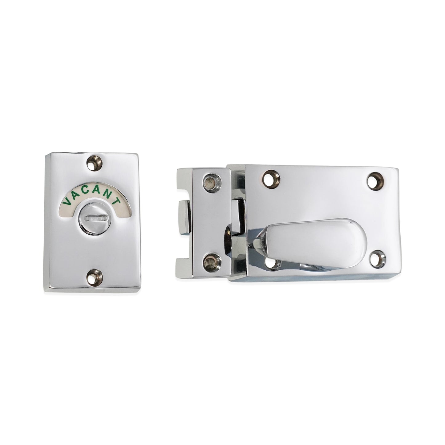 Indicator Bolt Latch Polished Chrome