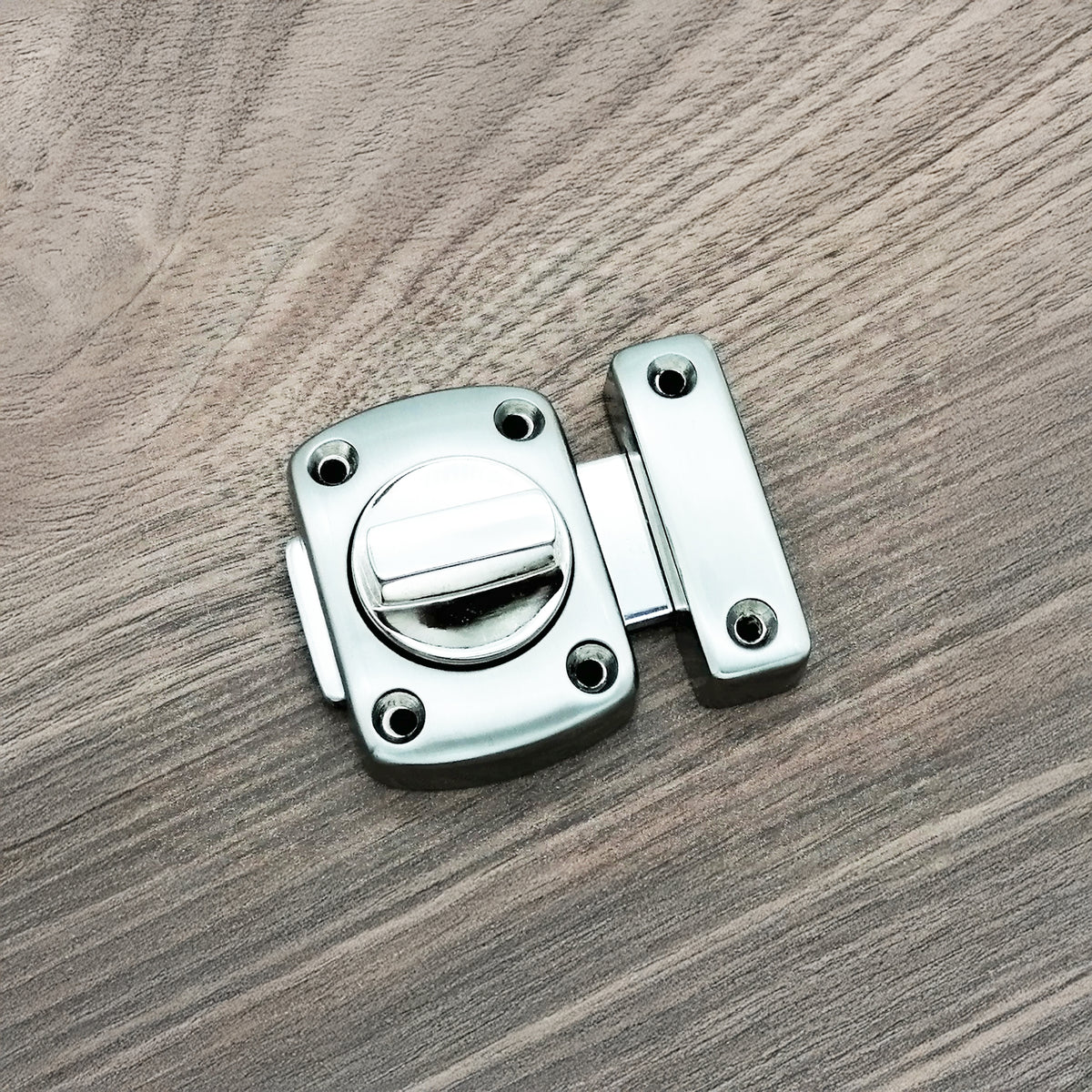Sigma Bahroom Latch Small Satin Nickel