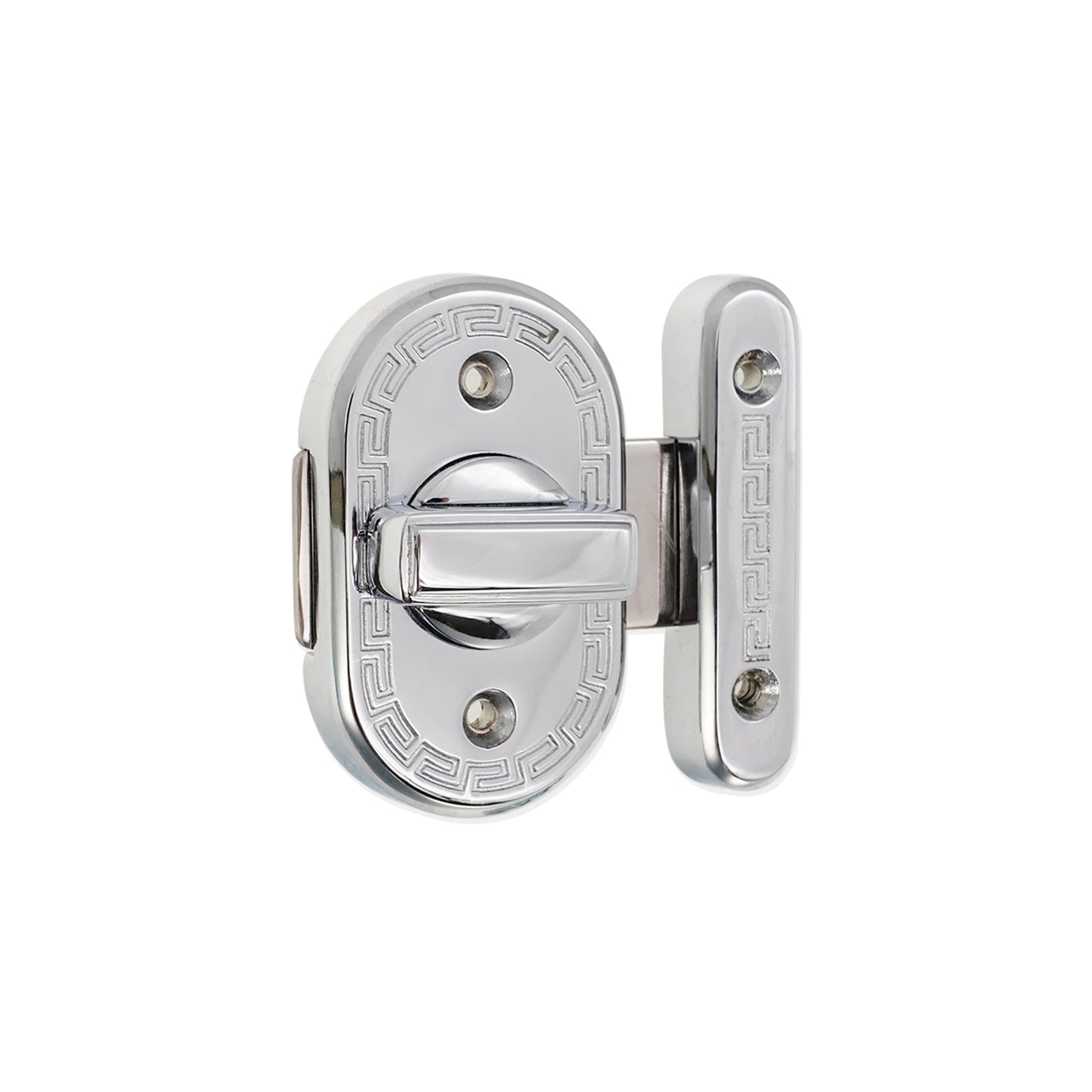Delta Bathroom Latch Big Polished Chrome