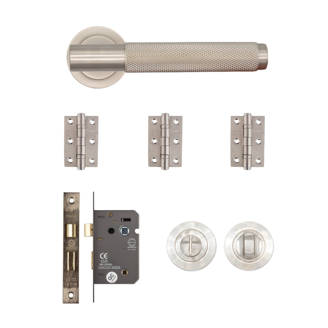 Sparta Bathroom Kit Satin Nickel 2