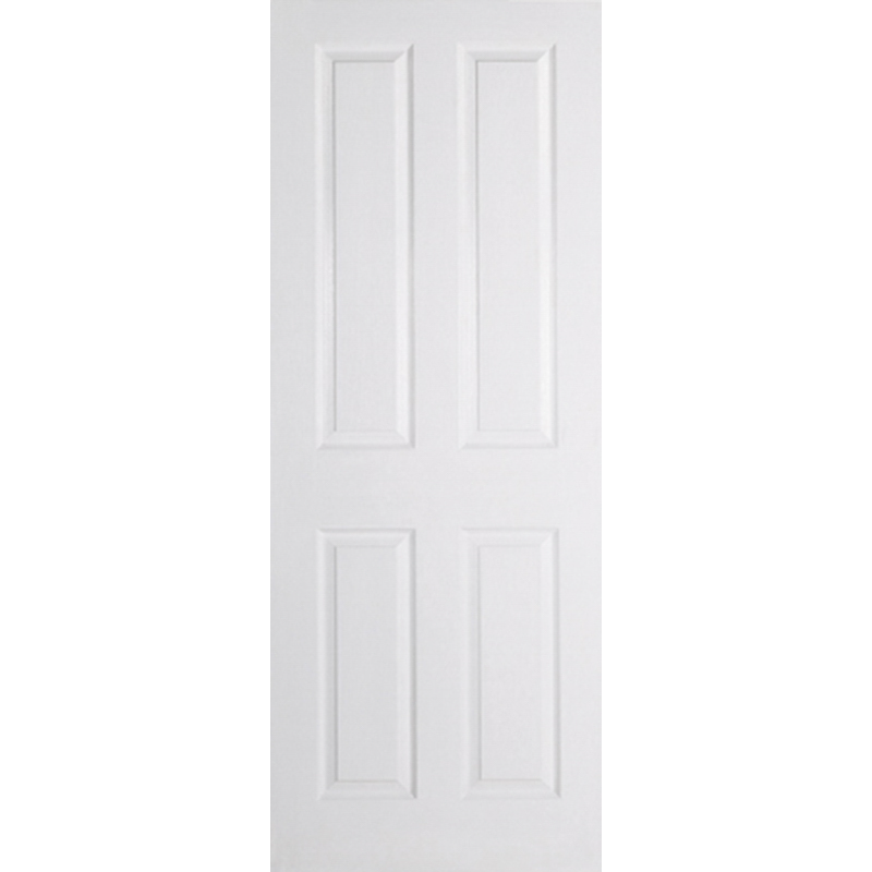 Textured 4P Primed White Fire Door