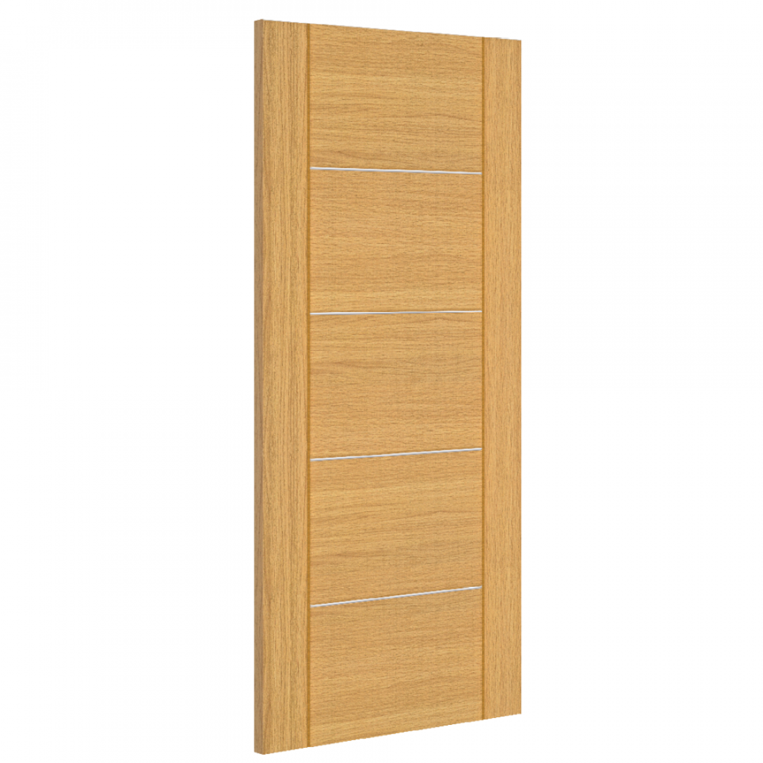 Valencia Prefinished Oak Internal door deanta 3d