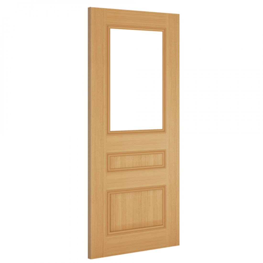 Windsor Prefinished Oak Bevelled Glaze FSC Internal Door