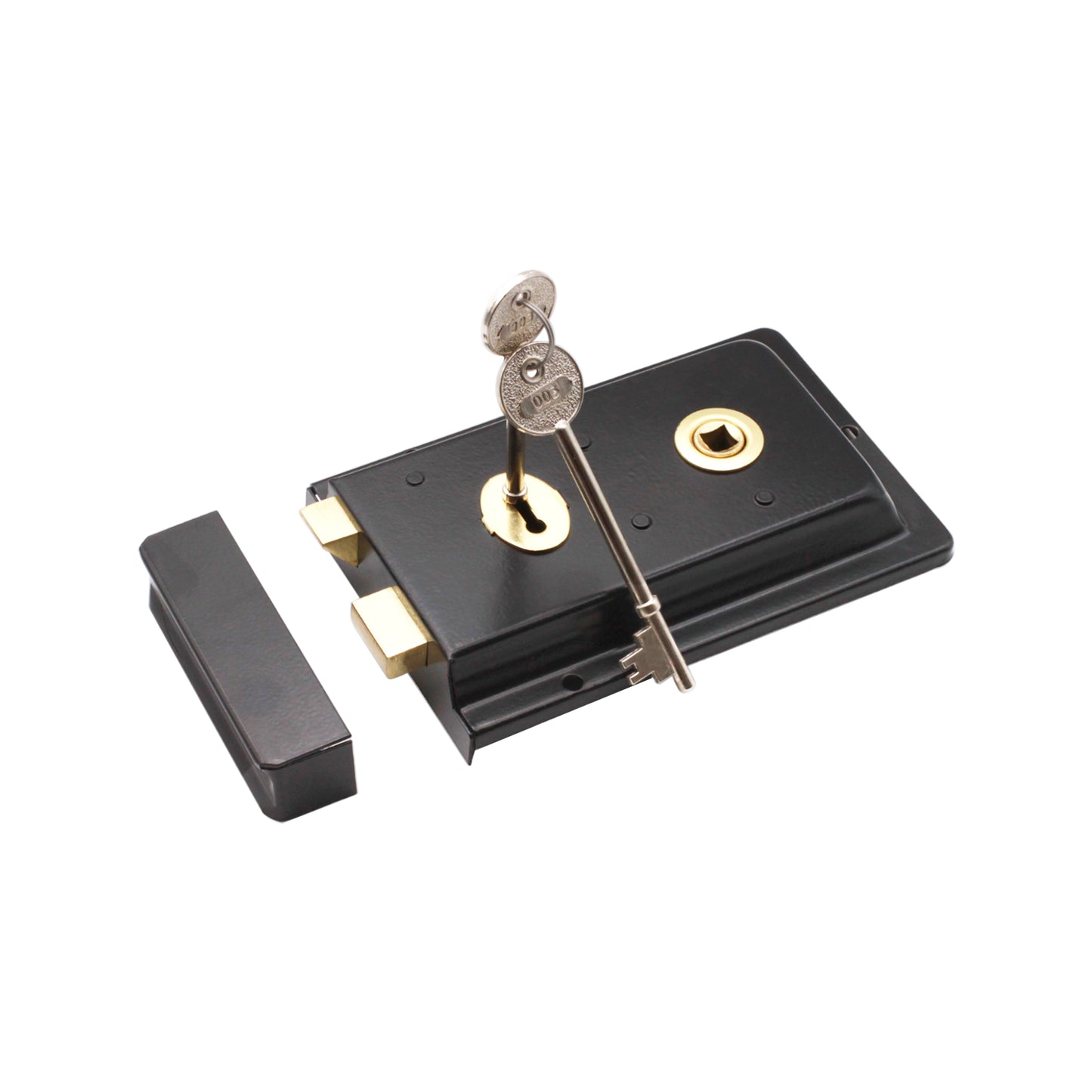 Iron Rim Lock - Fluted EXB Black