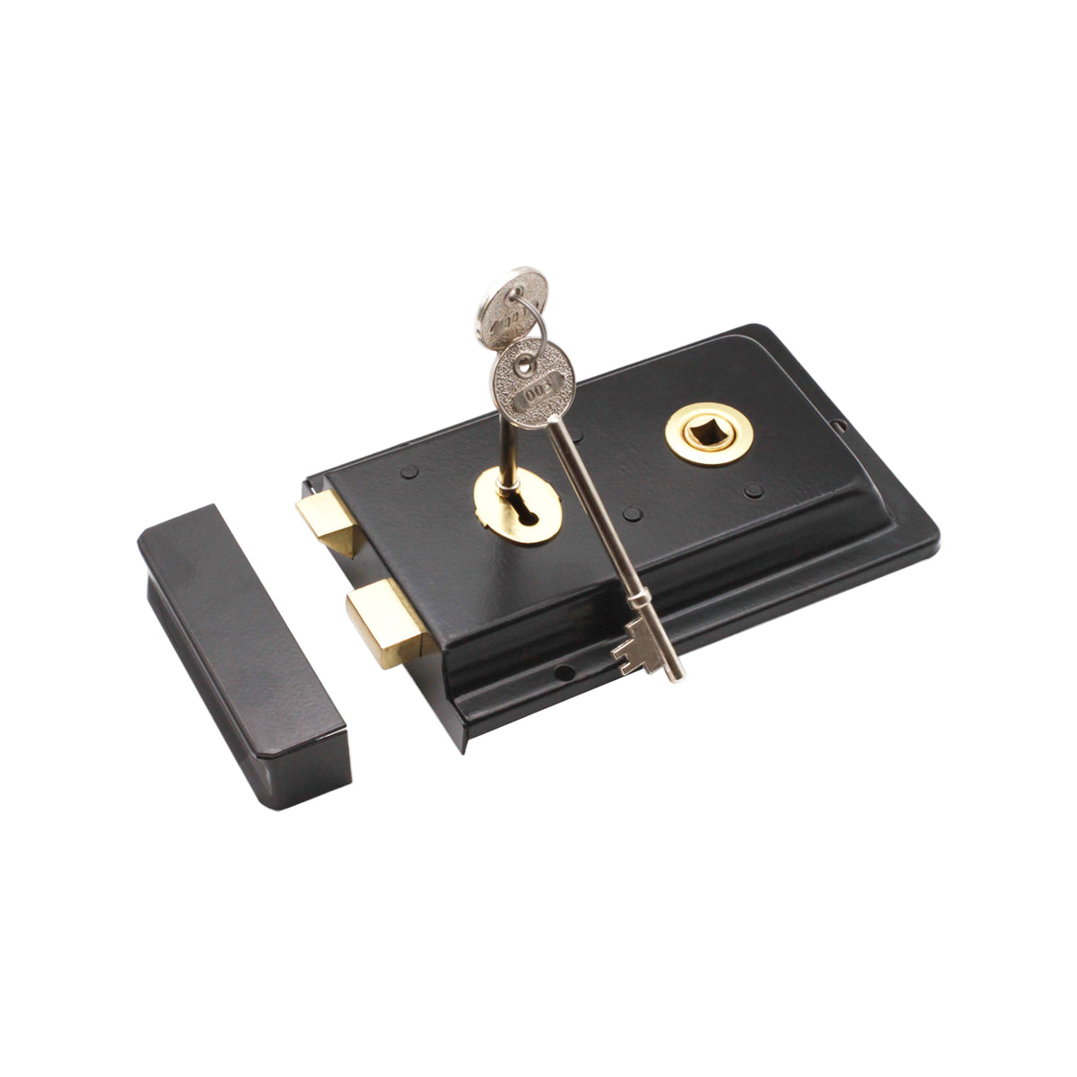 Iron Rim Lock - Fluted EXB Black