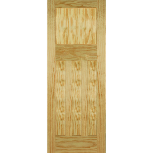 1930 Pine 4 Panel Door