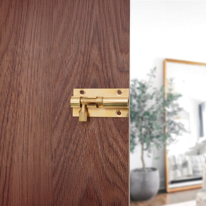 Brass Barrel Bolt 50mm Polished Brass