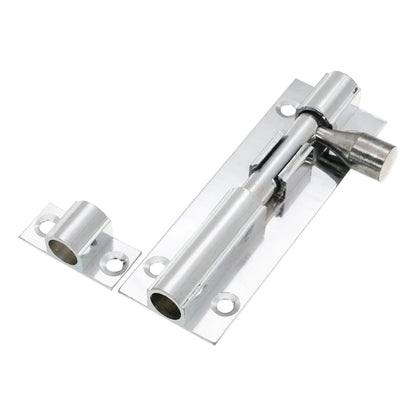 Brass Barrel Bolt 75mm Polished Chrome