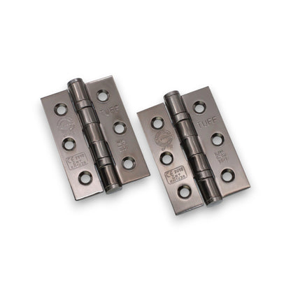 CE7 Mild Steel BB Butt Hinge - Black Nickel