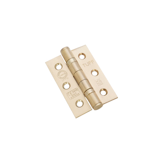CE7 Mild Steel BB Butt Hinge - Satin Brass