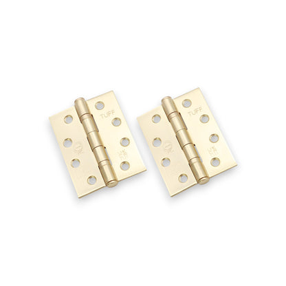 CE11 Mild Steel BB Butt Hinge - Satin Brass