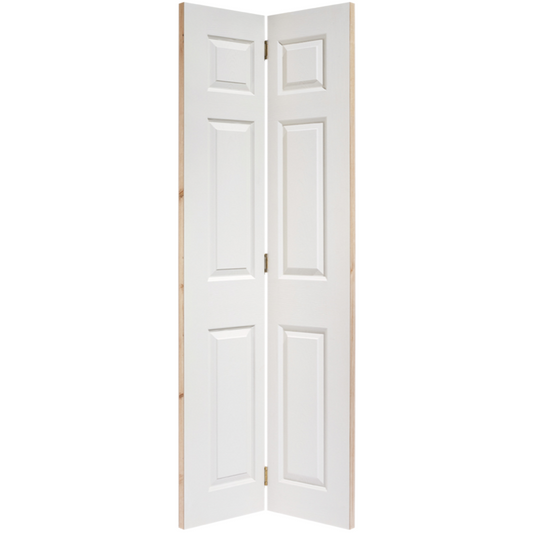 6P Bi-Fold Primed White