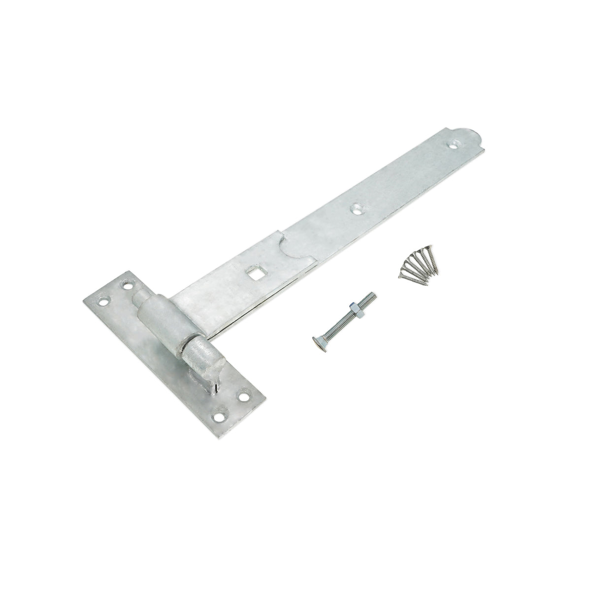 Hook and Band Hinge - Straight 12" - 300mm Galvanised