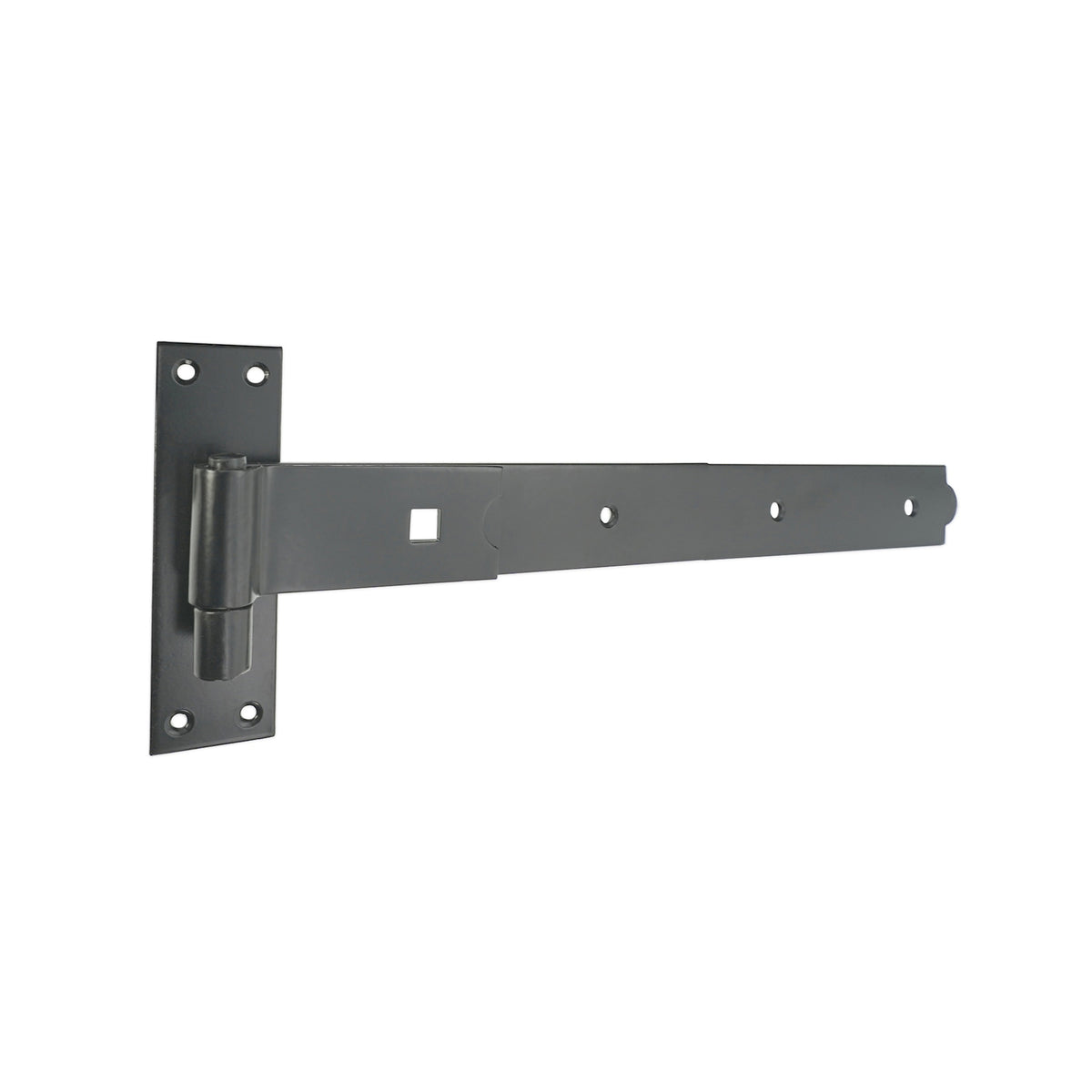 Hook and Band Hinge - Straight 18" - 450mm Black