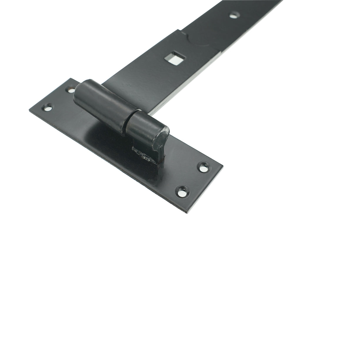 Hook and Band Hinge - Straight 18" - 450mm Black