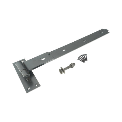 Hook and Band Hinge - Straight 18" - 450mm Black