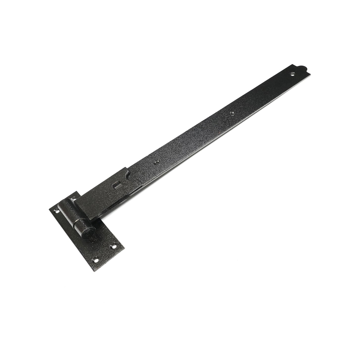 Hook and Band Hinge - Straight 24" - 600mm Black