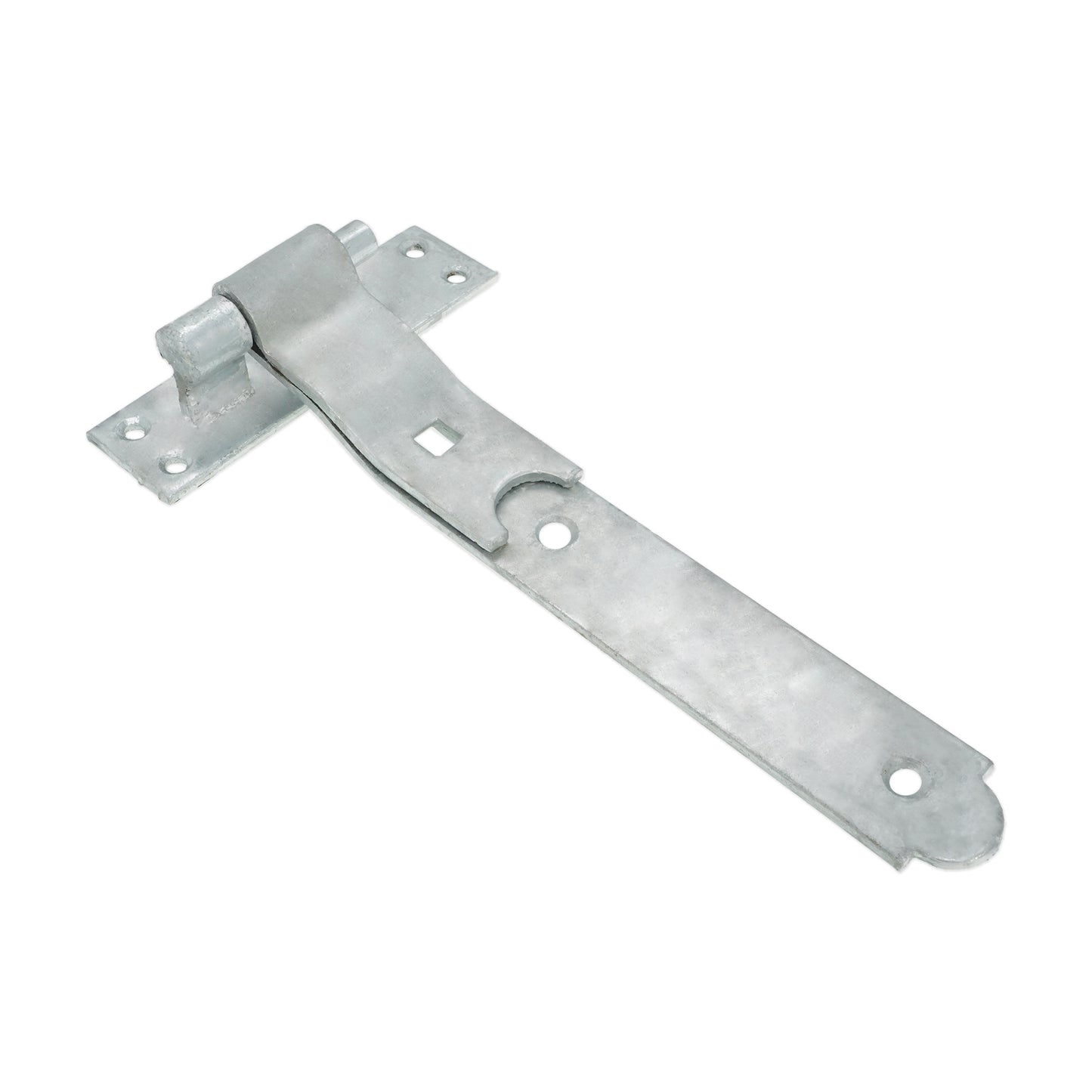 Hook and Band Hinge - Cranked 10" - 250mm Galvanised