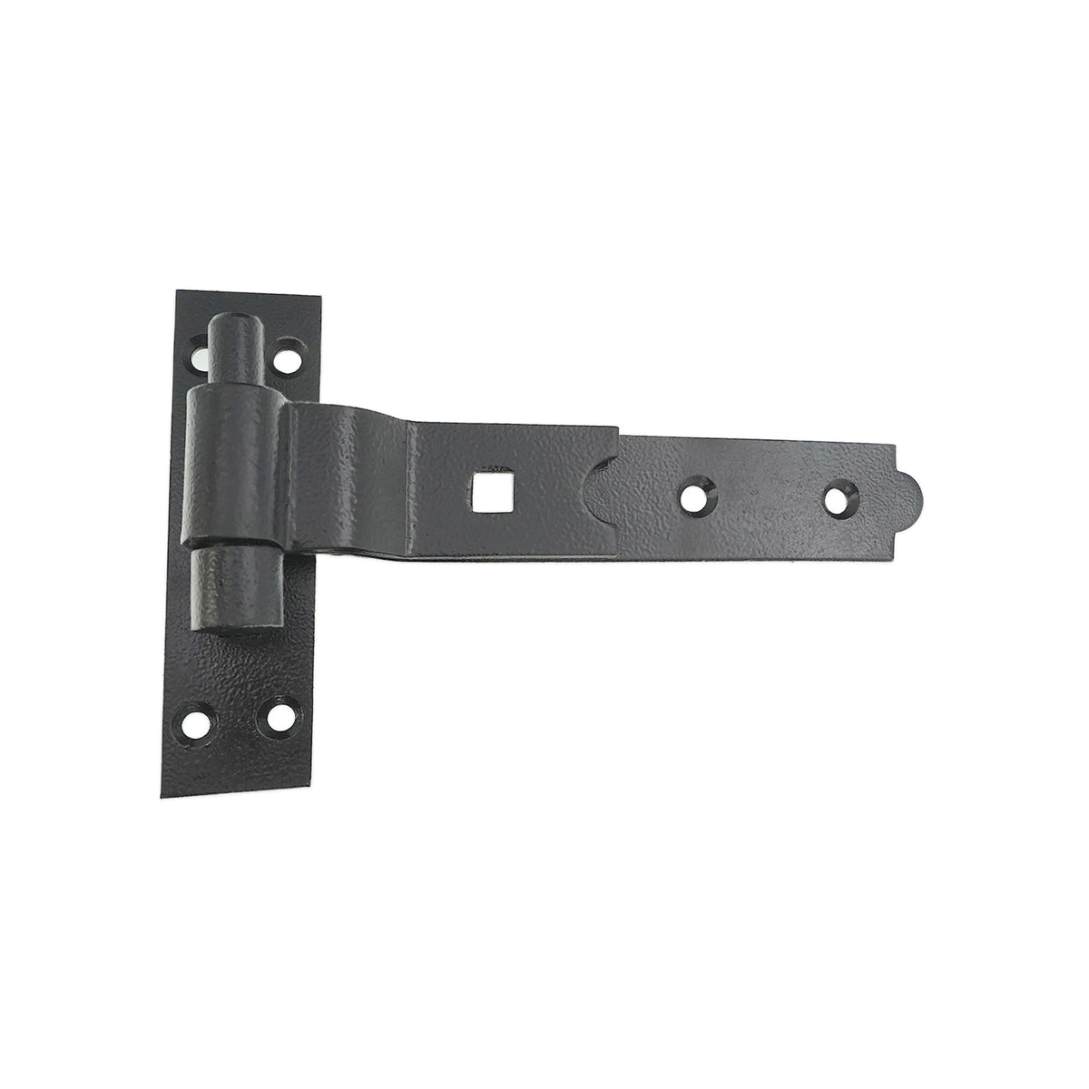 Hook and Band Hinge - Cranked 8" - 200mm Black