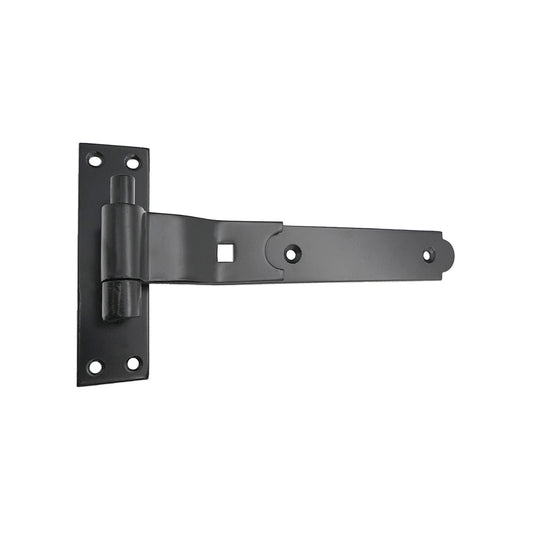 Hook and Band Hinge - Cranked 10" - 250mm Black