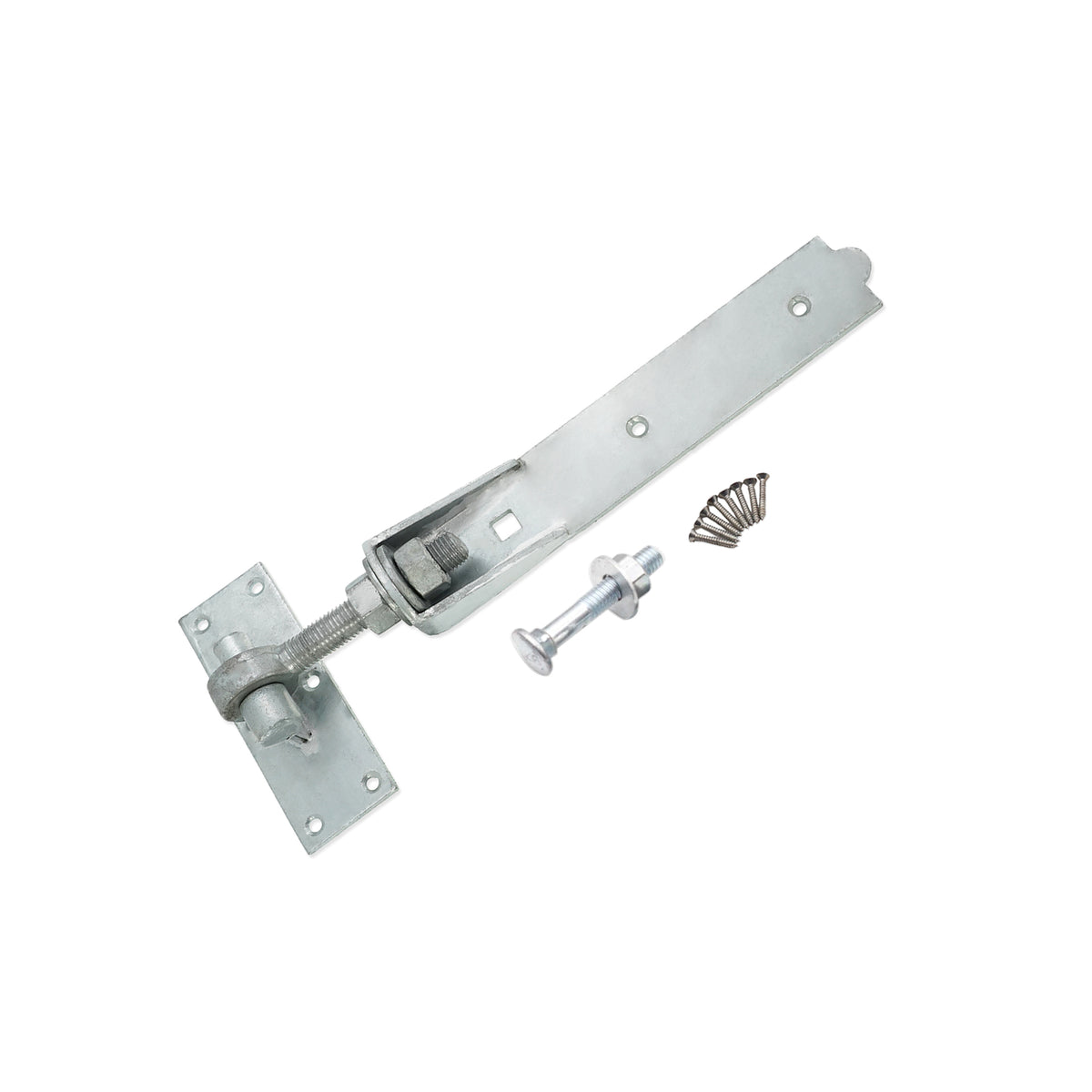 Hook and Band Hinge - Adjustable 12" - 300mm Galvanised