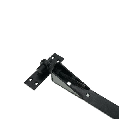 Hook and Band Hinge - Adjustable 10" - 250mm Black