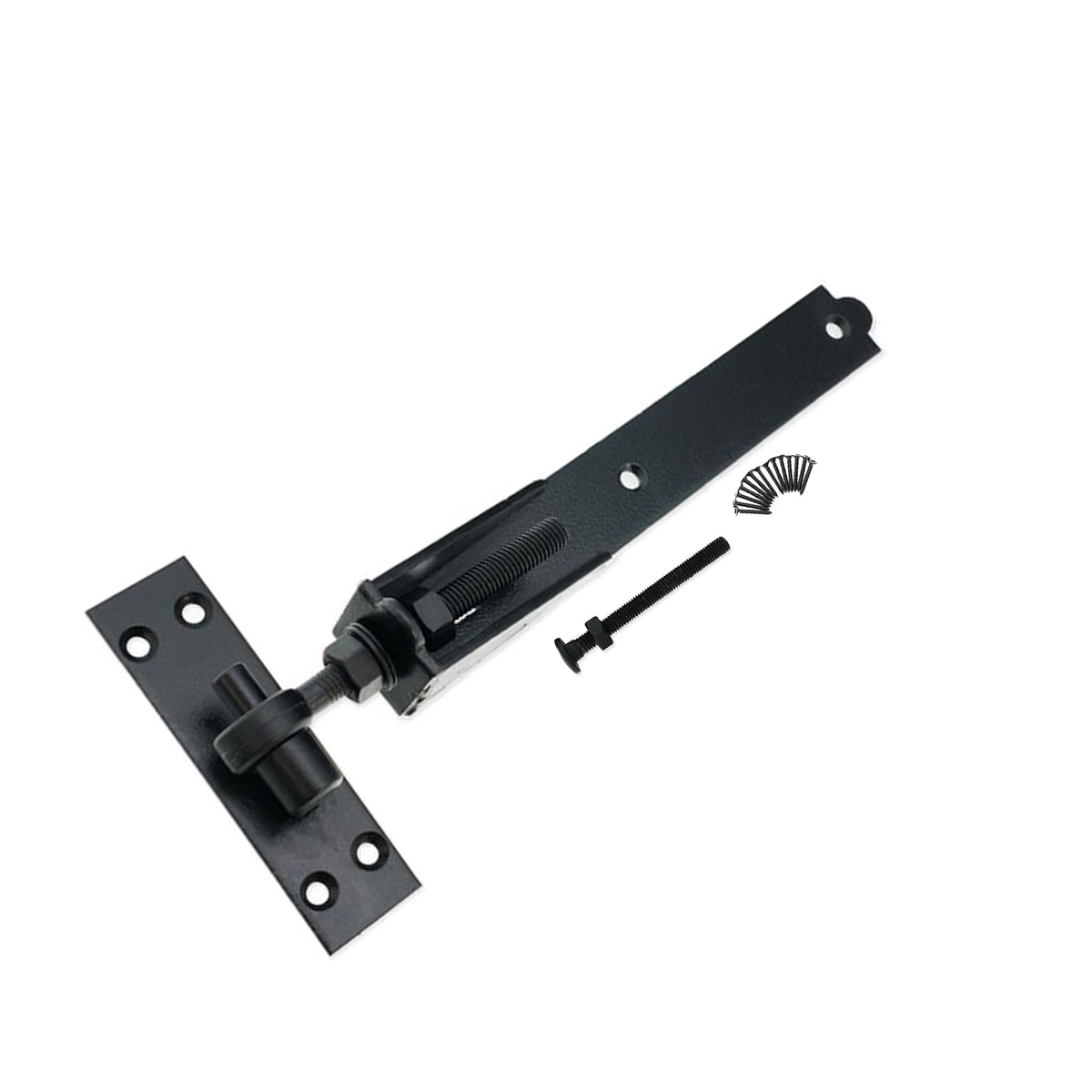 Hook and Band Hinge - Adjustable 12" - 300mm Black