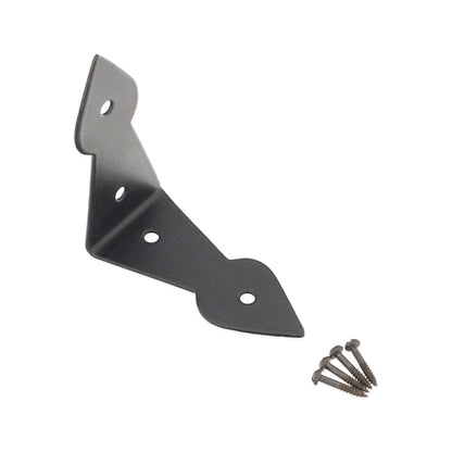 Small Arrow Head Corner Black