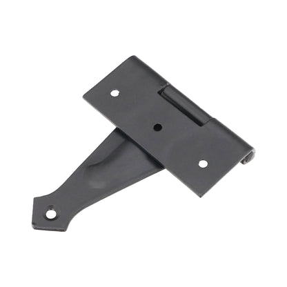 Decorative 4" Hinge Black
