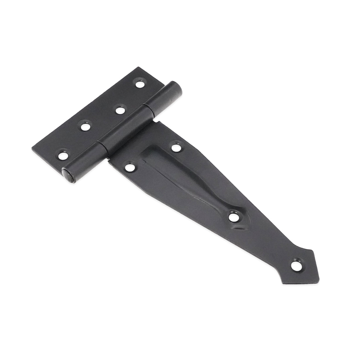 Decorative 6" Hinge Black