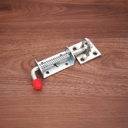 Spring Loaded Bolt Zinc 6" - 150mm