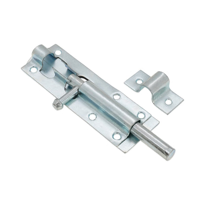 Iron Barrel Bolt - Straight 3" Zinc
