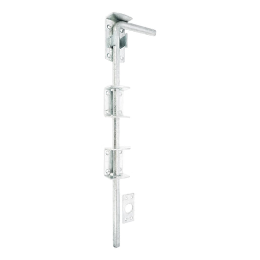Iron Drop Bolt 18" Zinc