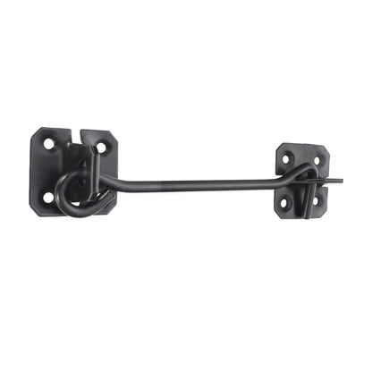 Iron cabin Hook Black 6" - 150mm