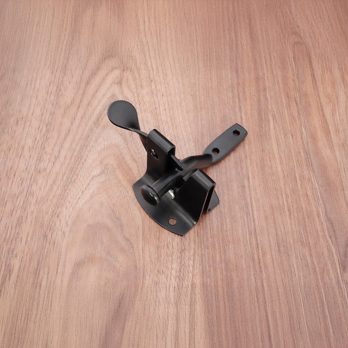 Iron Auto Gate Latch Black